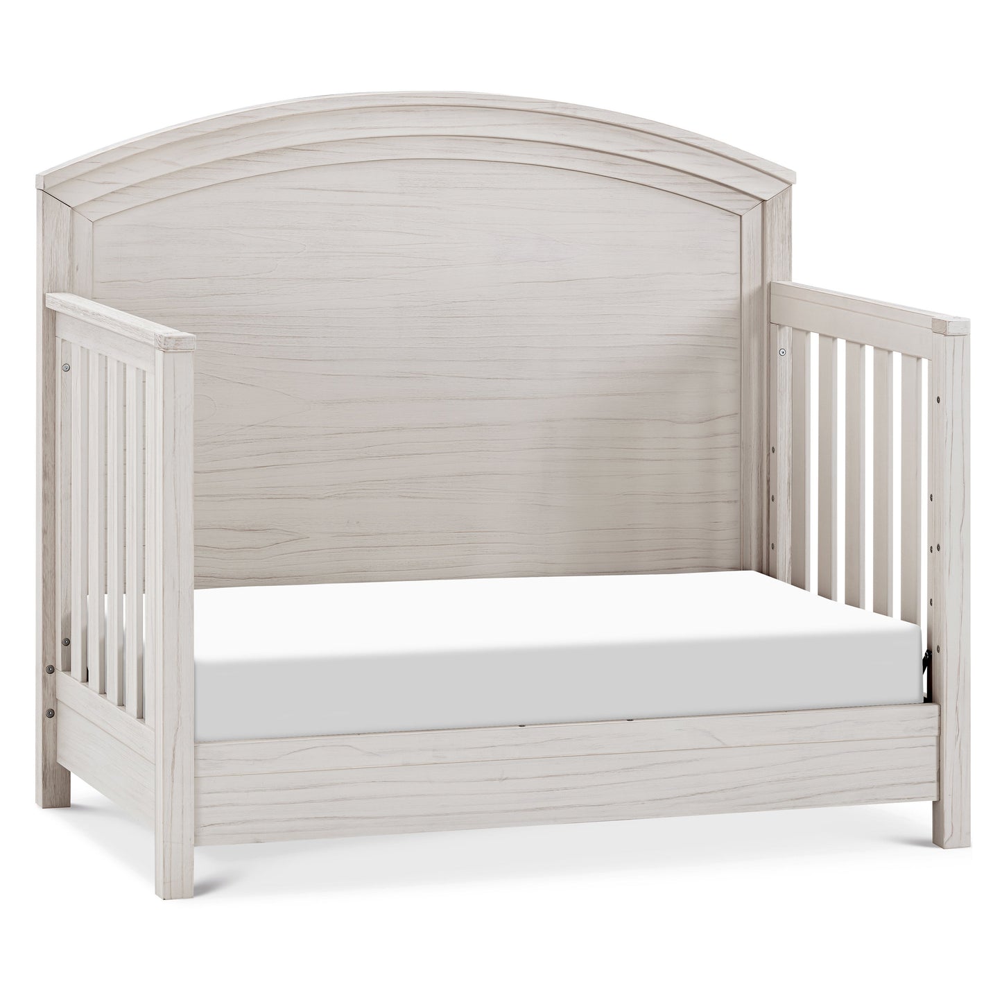 MONOGRAM BY NAMESAKE HEMSTED 4-IN-1 CONVERTIBLE CRIB WALNUT DRIFTWOOD