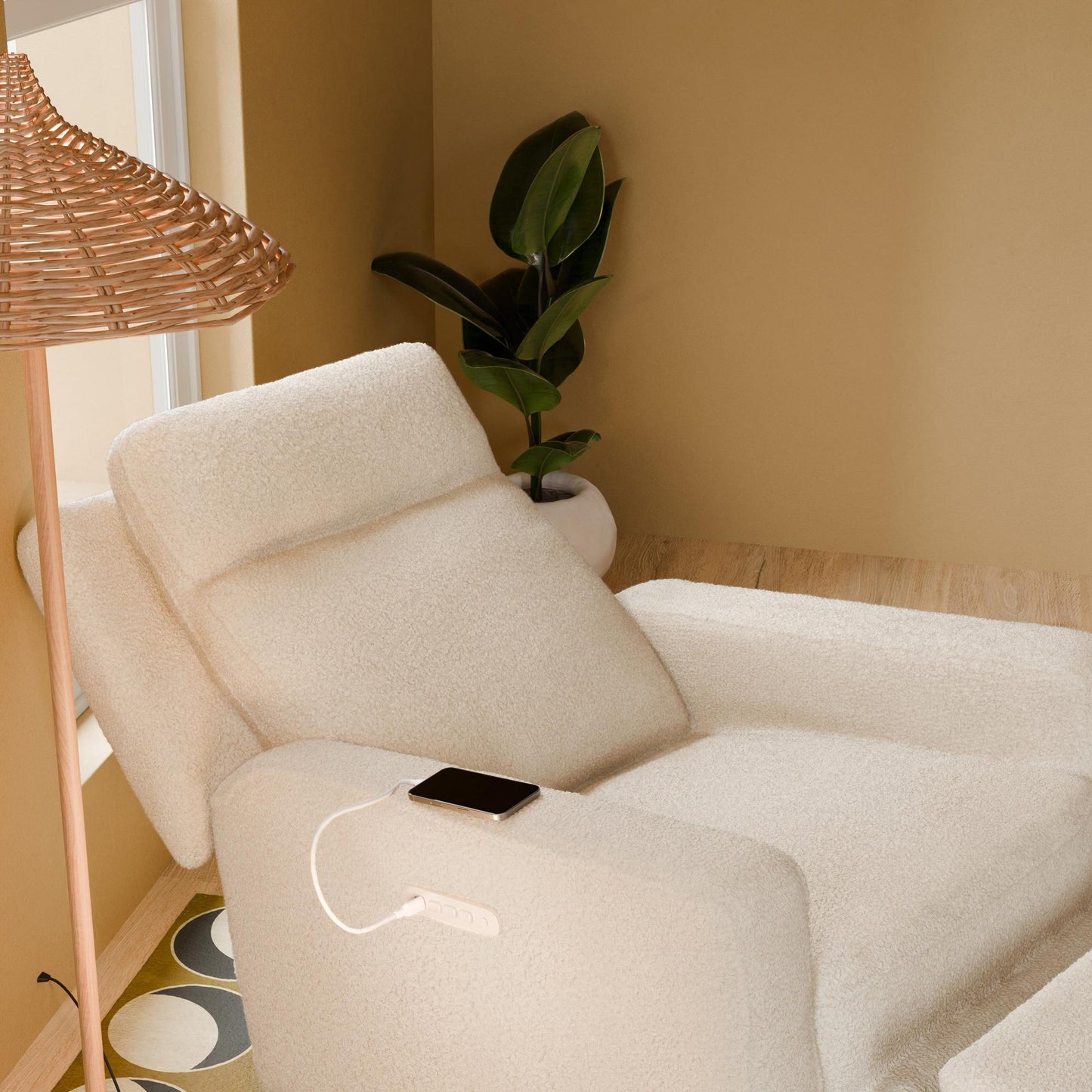 BABYLETTO SIGI PRO POWER GLIDER RECLINER W/POWER LUMBAR