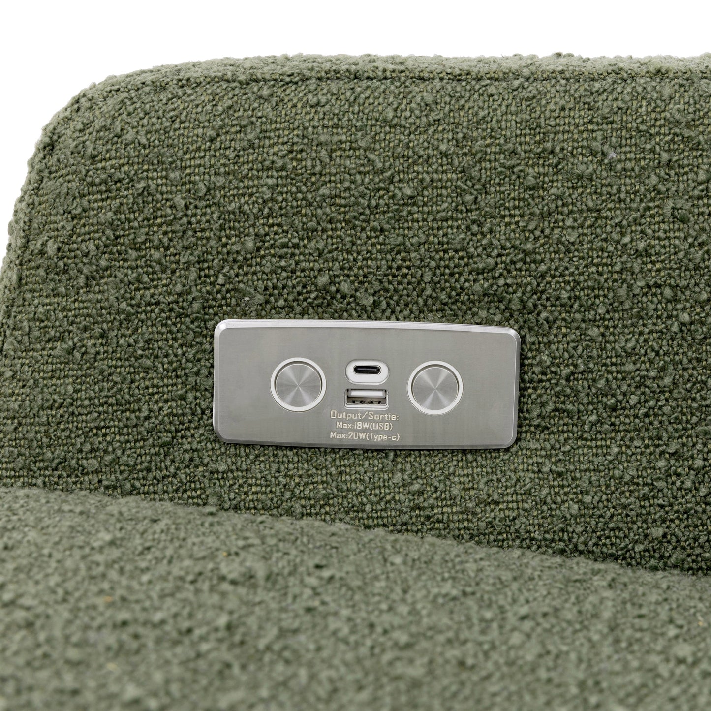 NAMESAKE CREWE ELECTRONIC RECLINER AND SWIVEL GLIDER