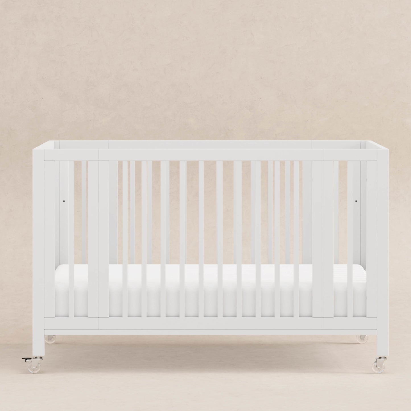 BABYLETTO ROLLI 9-IN-1 CONVERTIBLE ALL-STAGES CRIB WITH BASSINET & TODDLER BED CONVERSION KITS