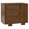 Yuzu 3-Drawer Changer Dresser in White/Natural