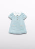 ABEL & LULA GIRL LUREX PLAID DRESS