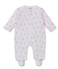 TEDDY BEARS ZIP PINK FOOTIE