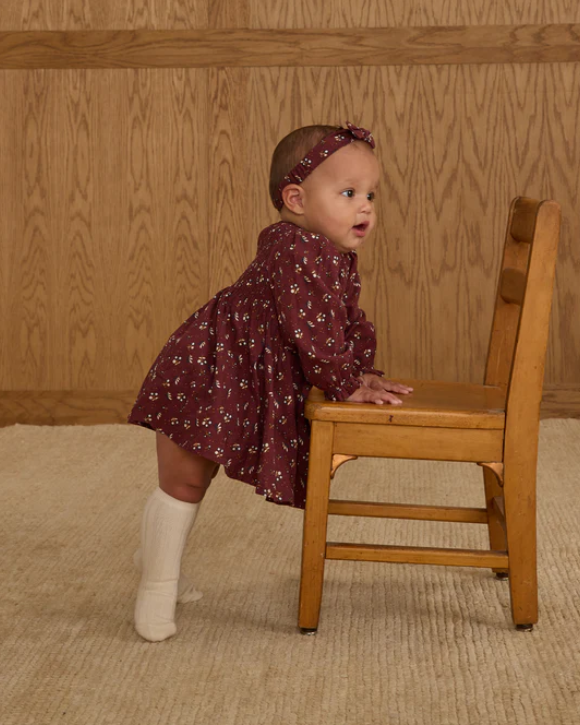 RYLEE & CRU CAPRI DRESS -HARVEST BERRY