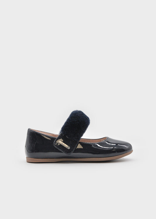 MAYORAL GIRL PATENT LEATHER MARY JANES - NAVY