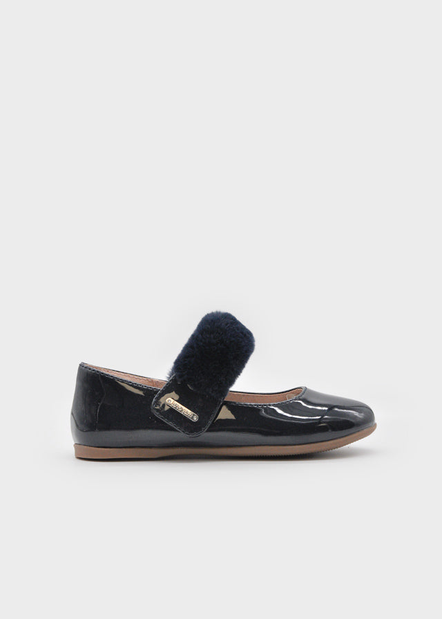 MAYORAL GIRL PATENT LEATHER MARY JANES - NAVY
