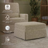 MORRIS & CO. X NAMESAKE CRAWFORD GLIDING OTTOMAN