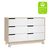 Hudson 6-Drawer Double Dresser, Assembled in Honey