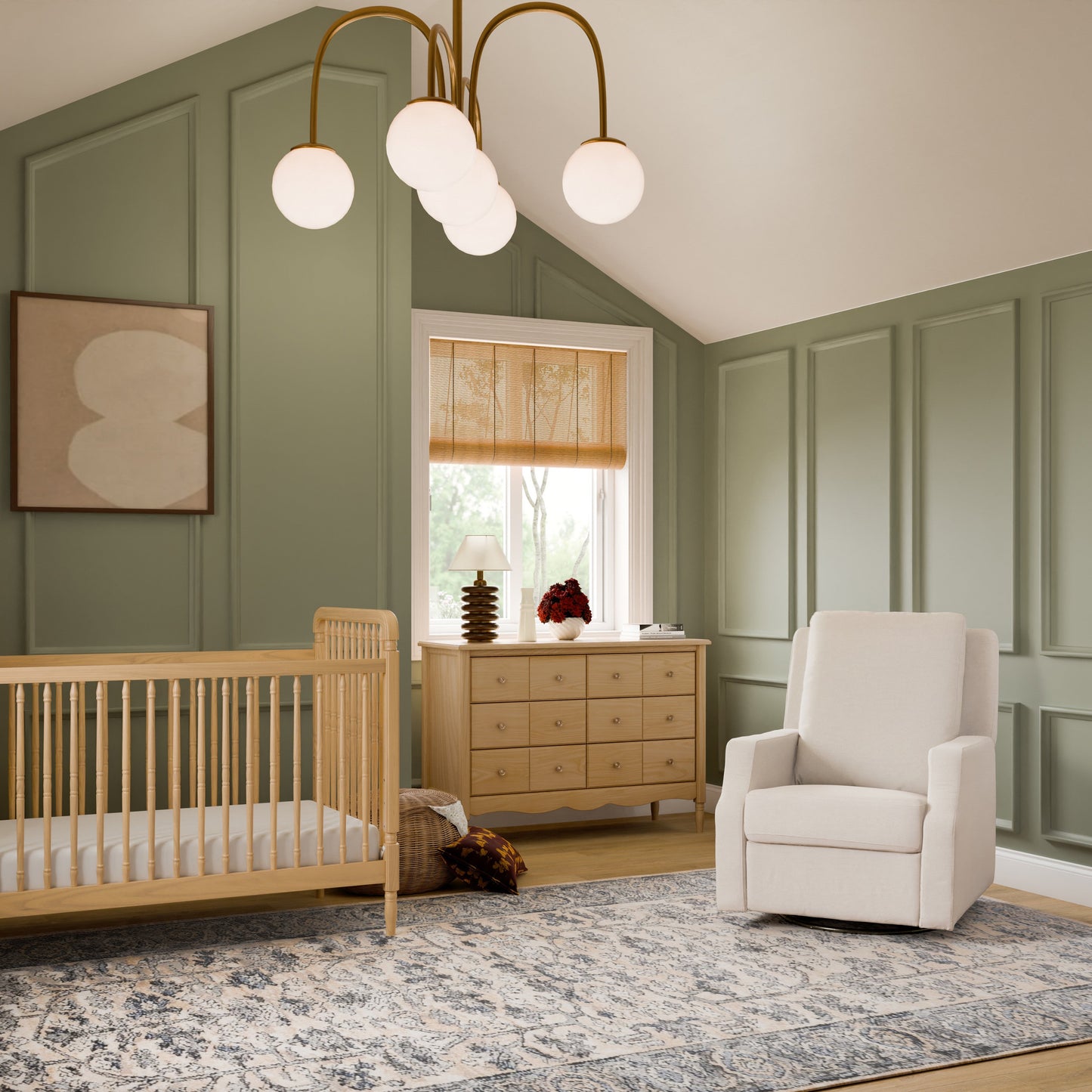 Liberty 6-Drawer Assembled Dresser in Warm White