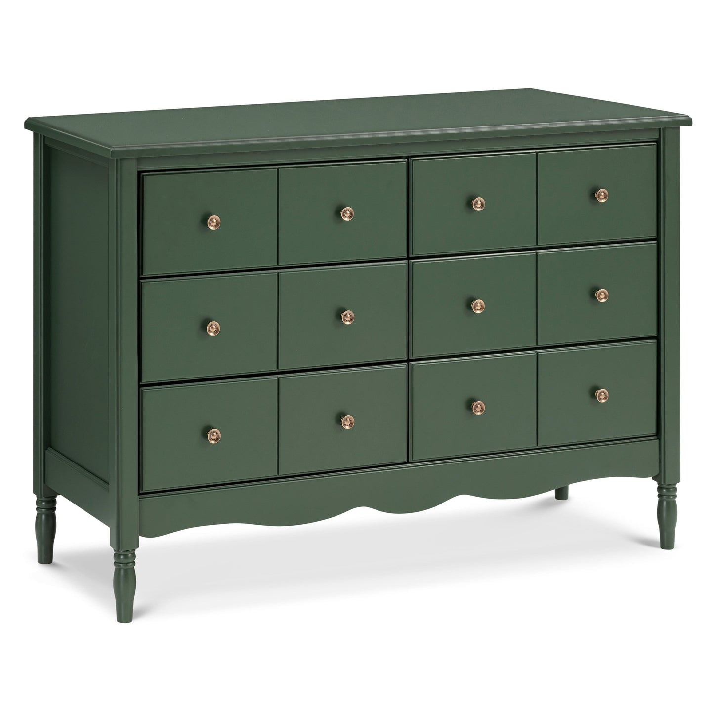 Liberty 6-Drawer Assembled Dresser in Warm White