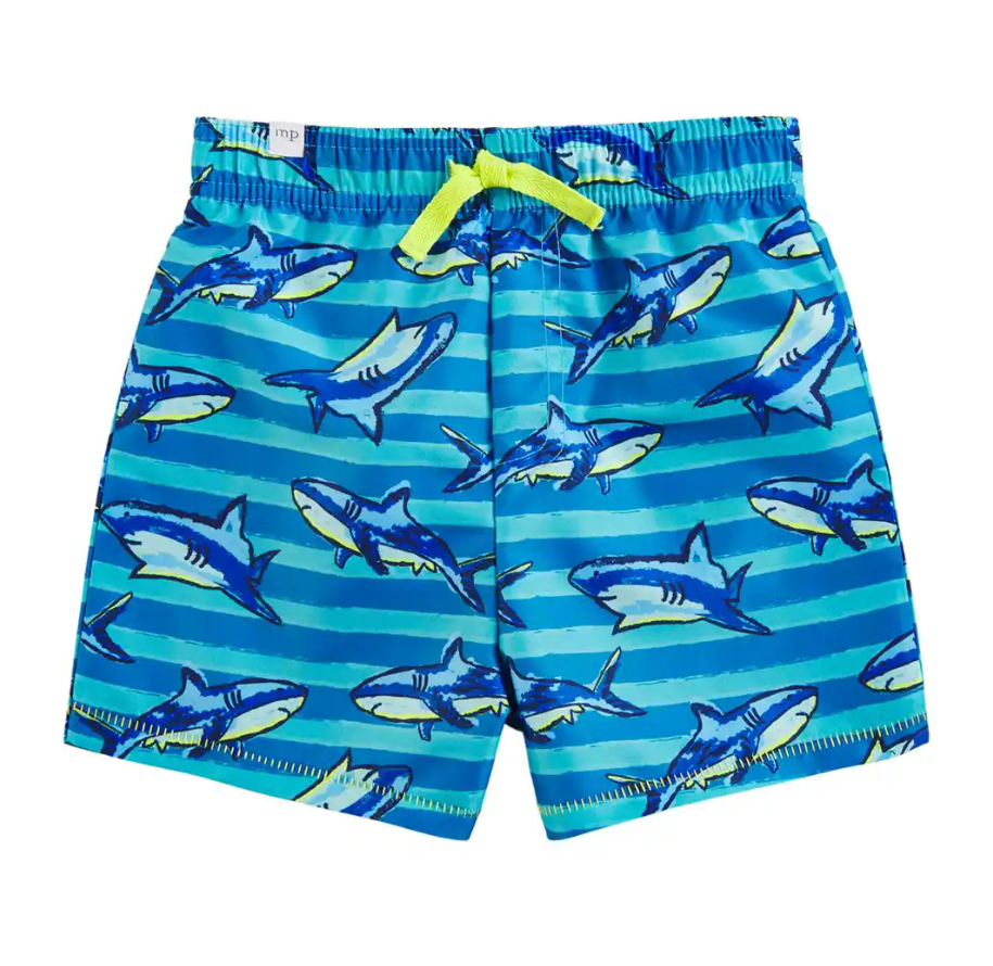 SHARK SWIM TRUNKS