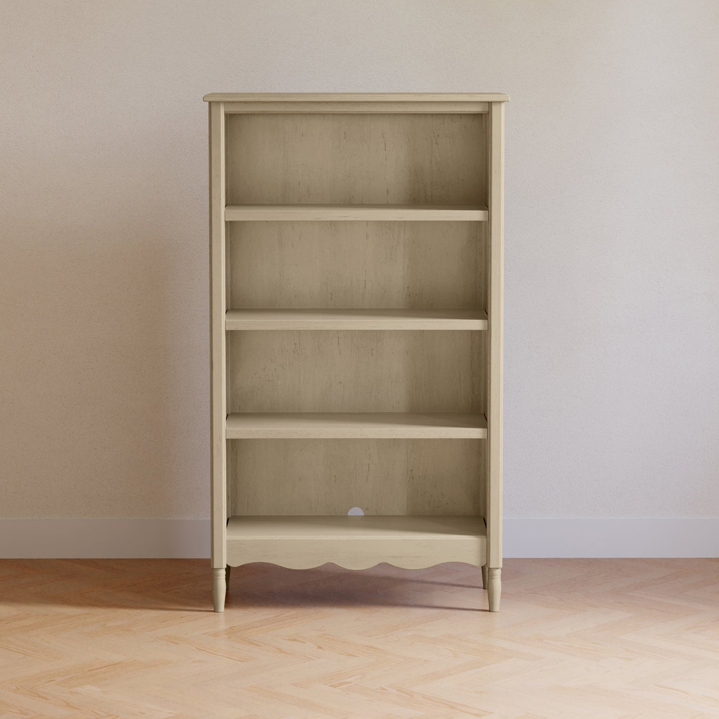 Liberty Assembled Bookcase in Warm White