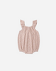 QUINCY MAE RIBBED RUFFLE ROMPER POSY