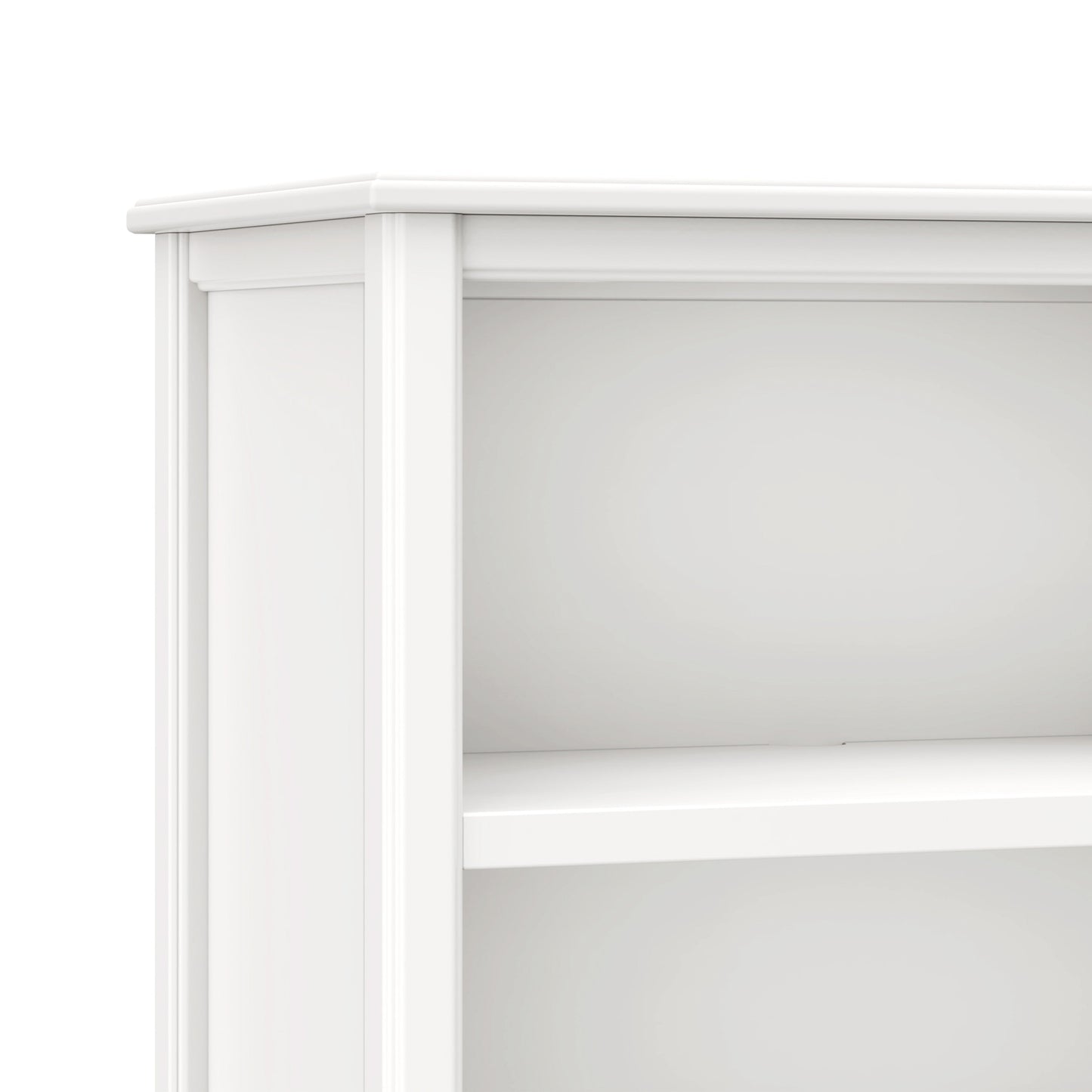 Liberty Assembled Bookcase in Warm White