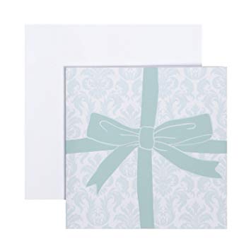 BOW GIFT ENCLOSURE CARD