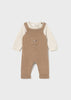 MAYORAL NEWBORN BOY 2-PIECE DUNGAREE SET
