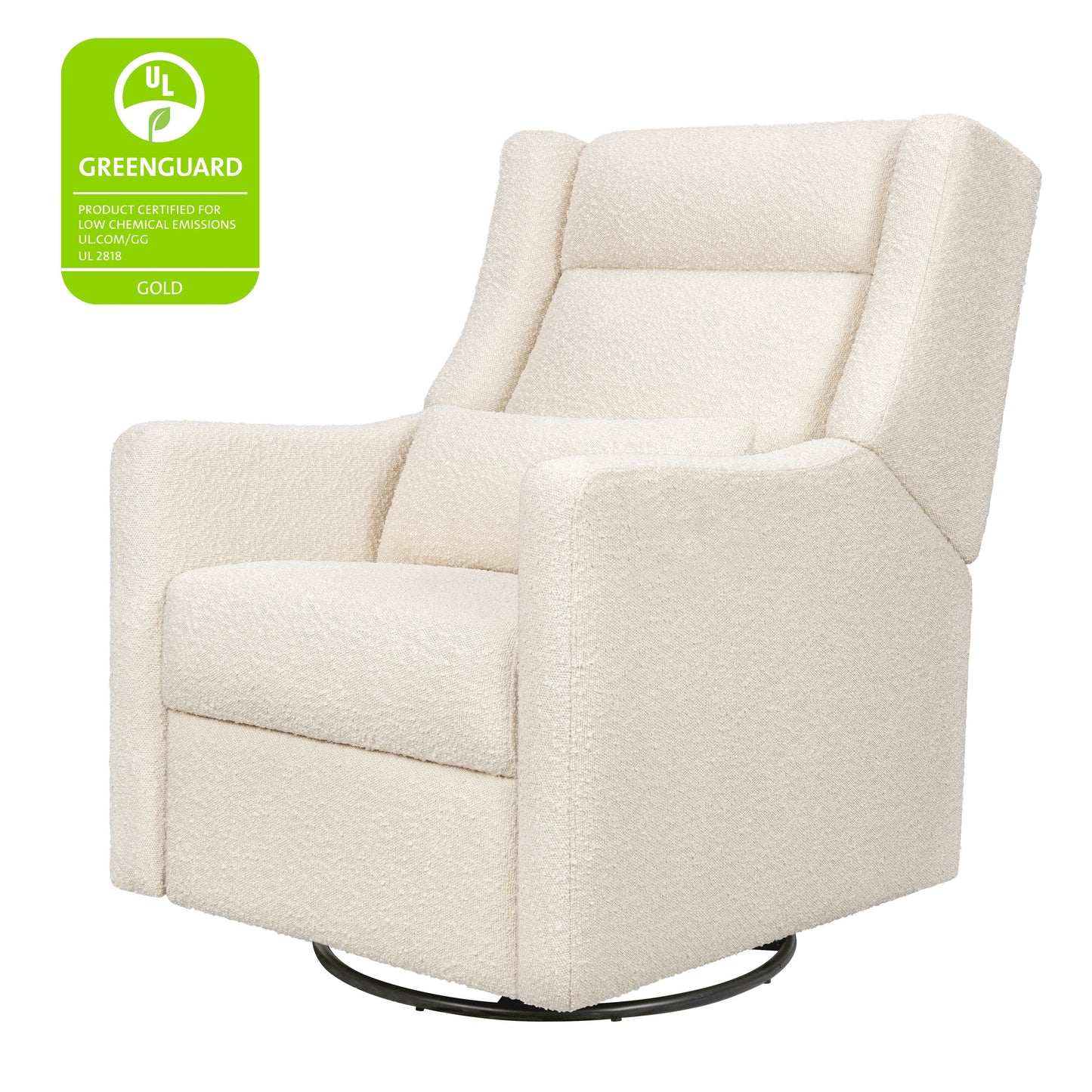 Kiwi Plus Power Glider Recliner w/ Power Headrest in Performance Beach Eco-Weave