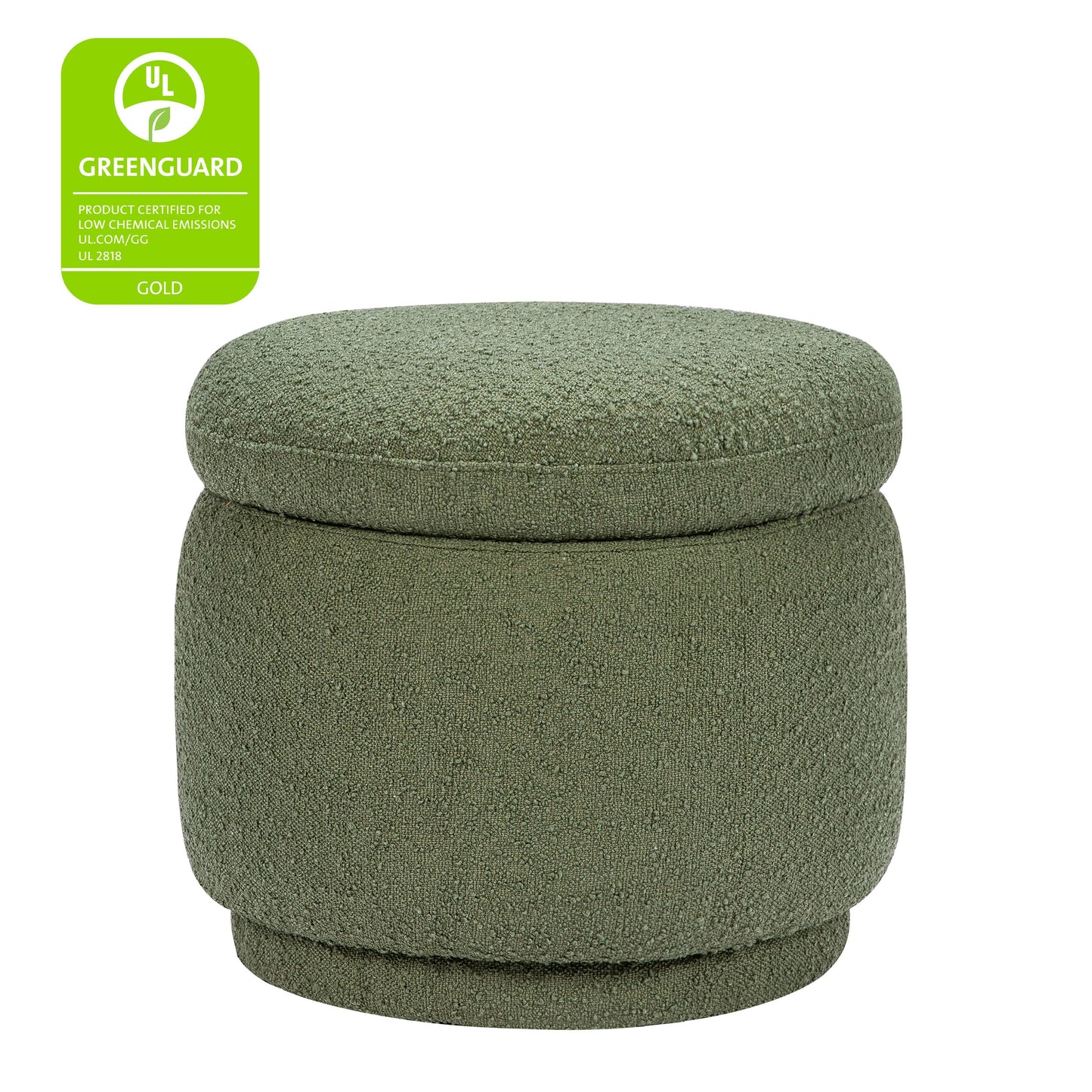 BABYLETTO ENOKI STORAGE OTTOMAN IN BOUCLE