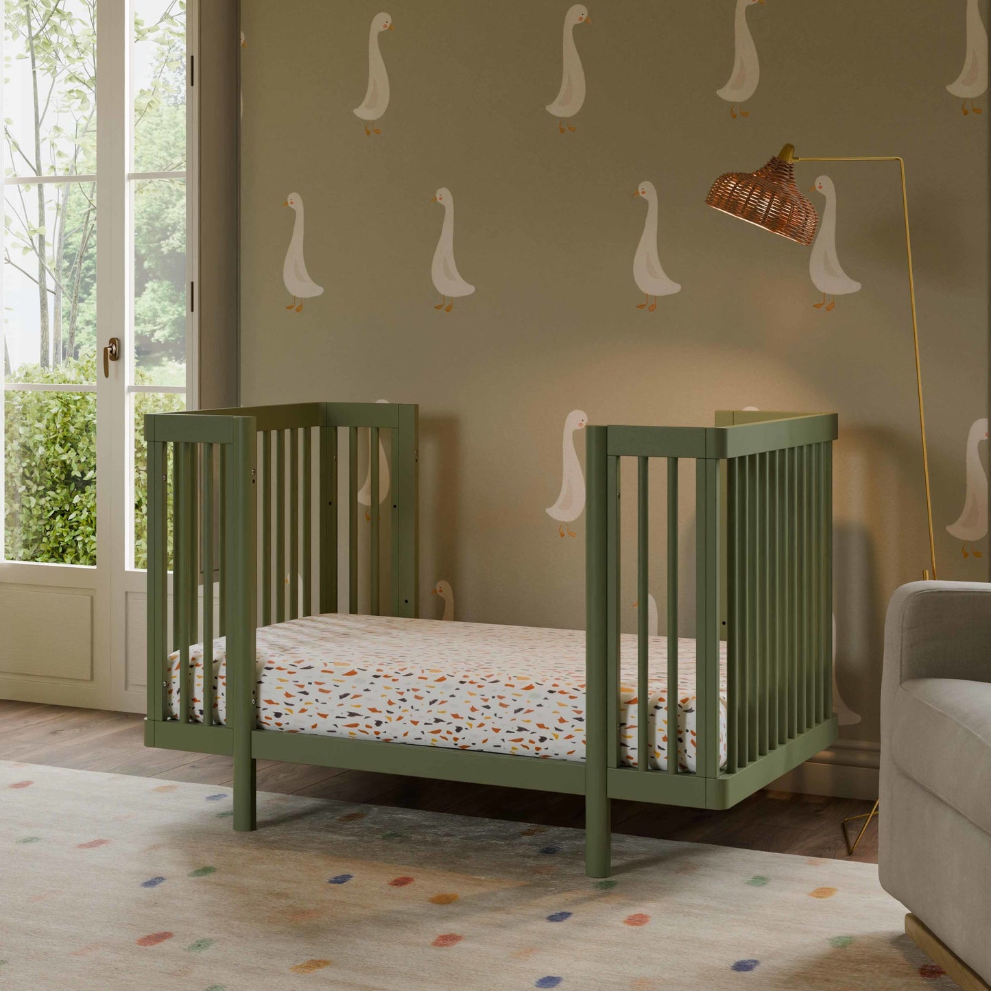 BABYLETTO POGO 8-IN-1 CONVERTIBLE CRIB WITH ALL-STAGES CONVERSION KITS