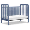 Liberty 3-in-1 Convertible Spindle Crib w/Toddler Bed Conversion Kit in Dusty Rose