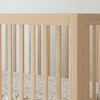 Maki Full-Size Folding Crib w/ Toddler Bed Conversion Kit in Honey