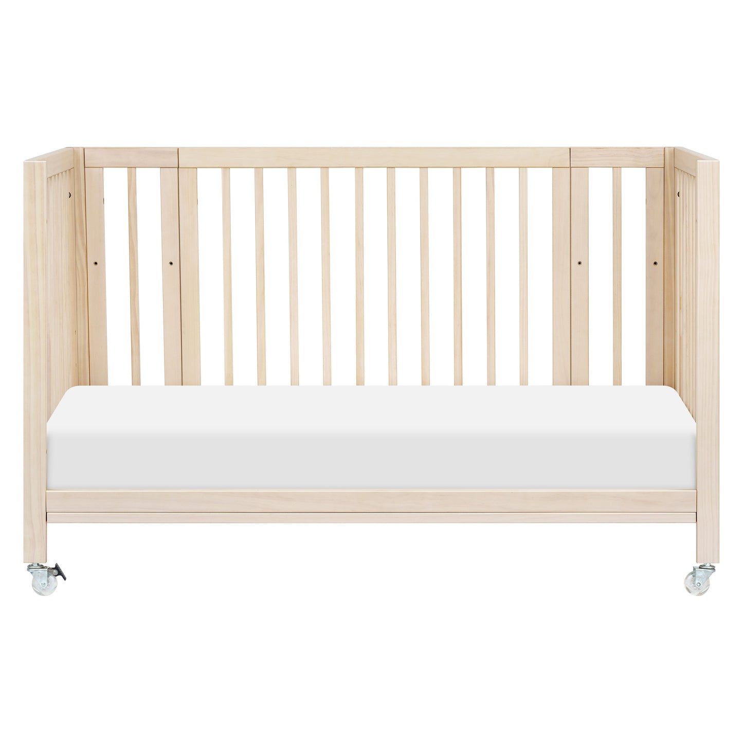 BABYLETTO ROLLI 9-IN-1 CONVERTIBLE ALL-STAGES CRIB WITH BASSINET & TODDLER BED CONVERSION KITS