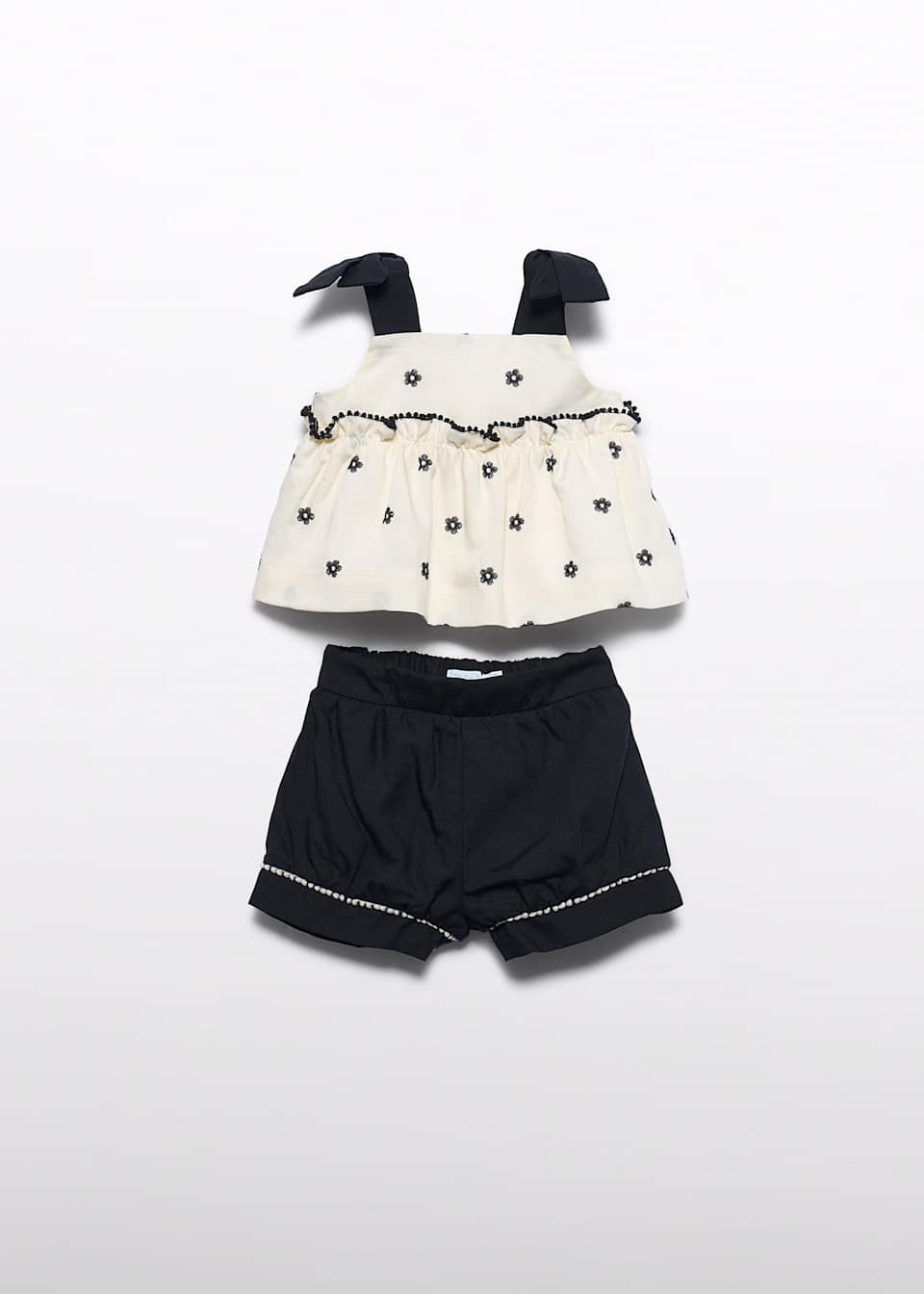 ABEL & LULA GIRL EMBROIDERED SET