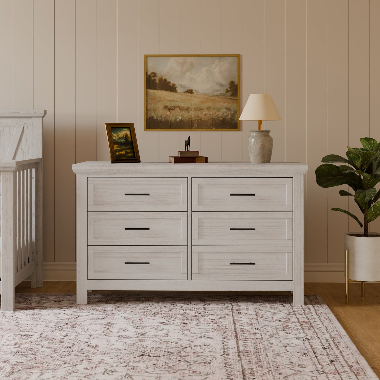 MONOGRAM BY NAMESAKE EMORY FARMHOUSE 6-DRAWER DRESSER