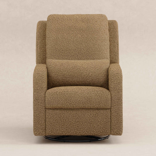 BABYLETTO SIGI RECLINER AND SWIVEL GLIDER IN SHEARLING