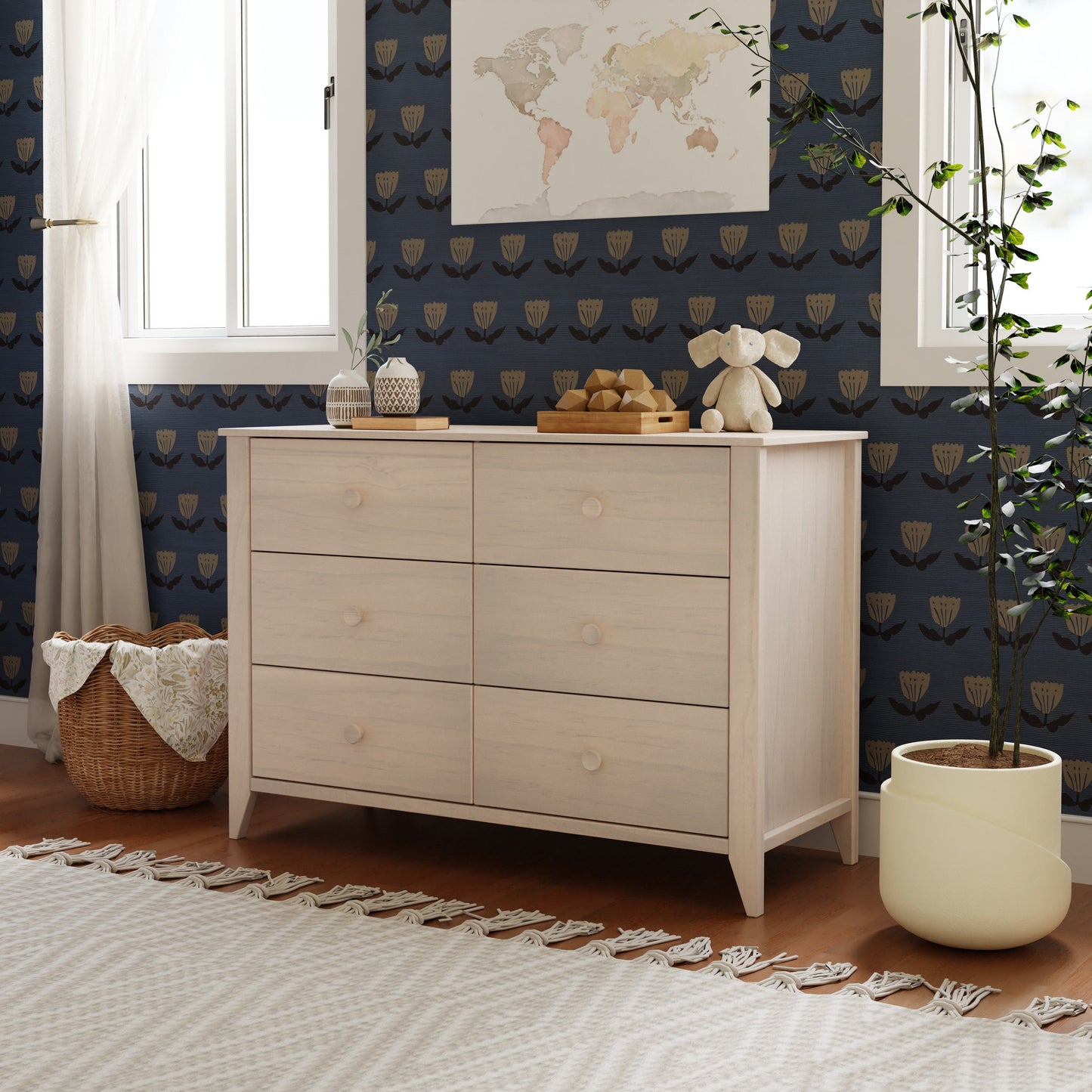 BABYLETTO SPROUT 6-DRAWER DOUBLE DRESSER