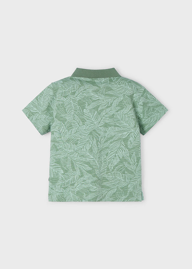 MAYORAL SUMMER PRINT POLO SHIRT