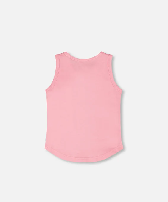 DEUX PAR DEUX JERSEY TANK TOP - PRISM PINK