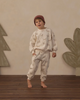 RYLEE & CRU RELAXED SWEATSHIRT LEOPARDS