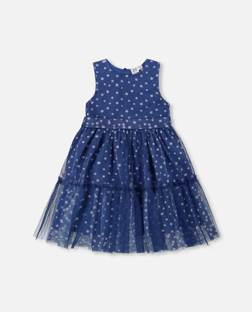 SLEEVELESS DRESS MOOD INDIGO