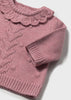 MAYORAL NEWBORN GIRL SWEATER- BLUSH