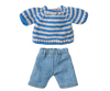 MAILEG KNITTED SWEATER AND PANTS, BIG BROTHER