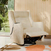 BABYLETTO KIWI DELUXE POWER RECLINER & SWIVEL GLIDER WITH HEAT AND MASSAGE