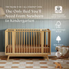 BABYLETTO PALMA 8-IN-1 CONVERTIBLE ALL-STAGES CRIB WITH BASSINET & TODDLER BED KIT