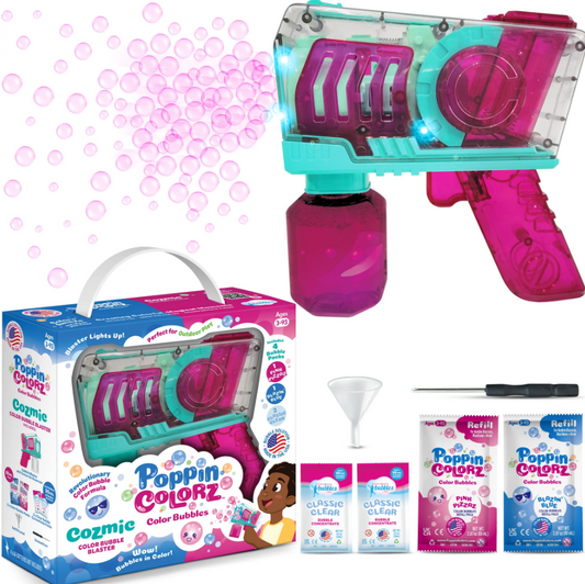 POPPIN COLORZ COZMIC BUBBLE BLASTER