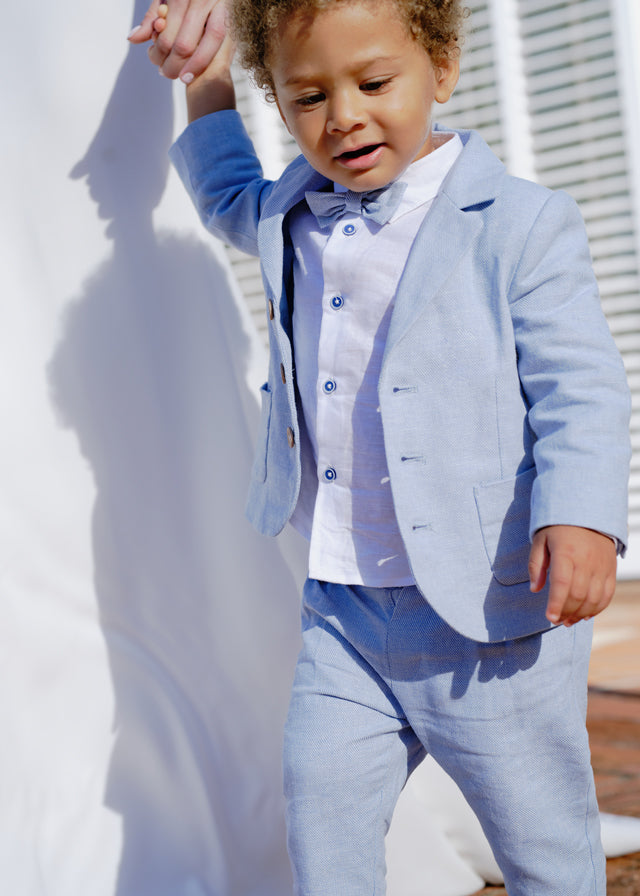 ABEL & LULA PANTS AND BOWTIE WITH SHIRT