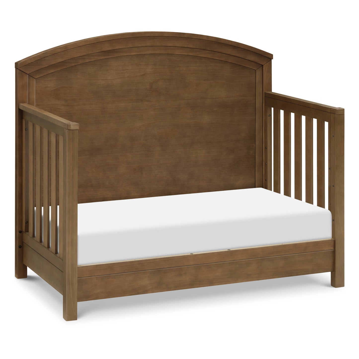 MONOGRAM BY NAMESAKE HEMSTED 4-IN-1 CONVERTIBLE CRIB WALNUT DRIFTWOOD