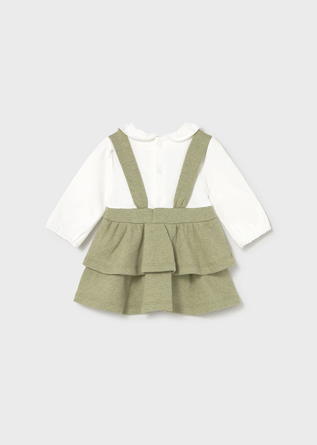 MAYORAL DUNGAREE DRESS BASIL