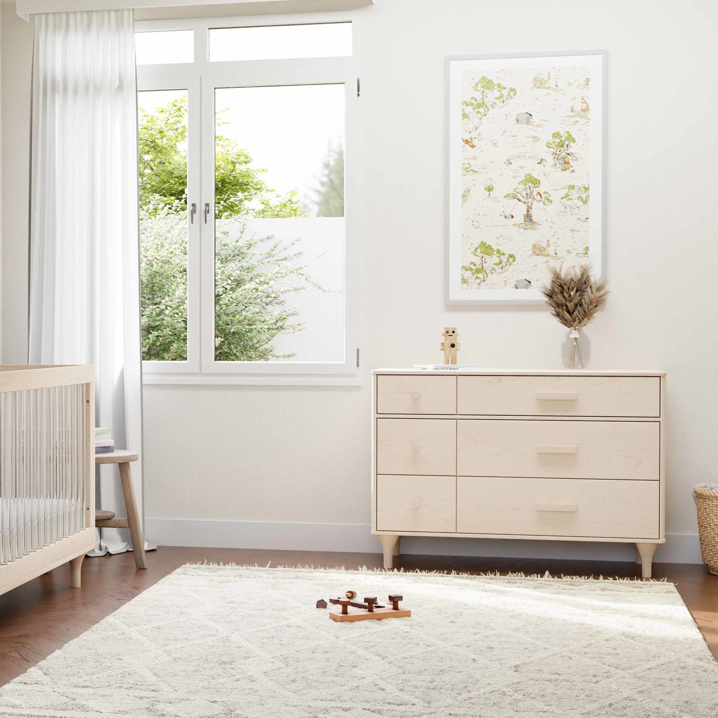 BABYLETTO LOLLY 6-DRAWER DOUBLE DRESSER