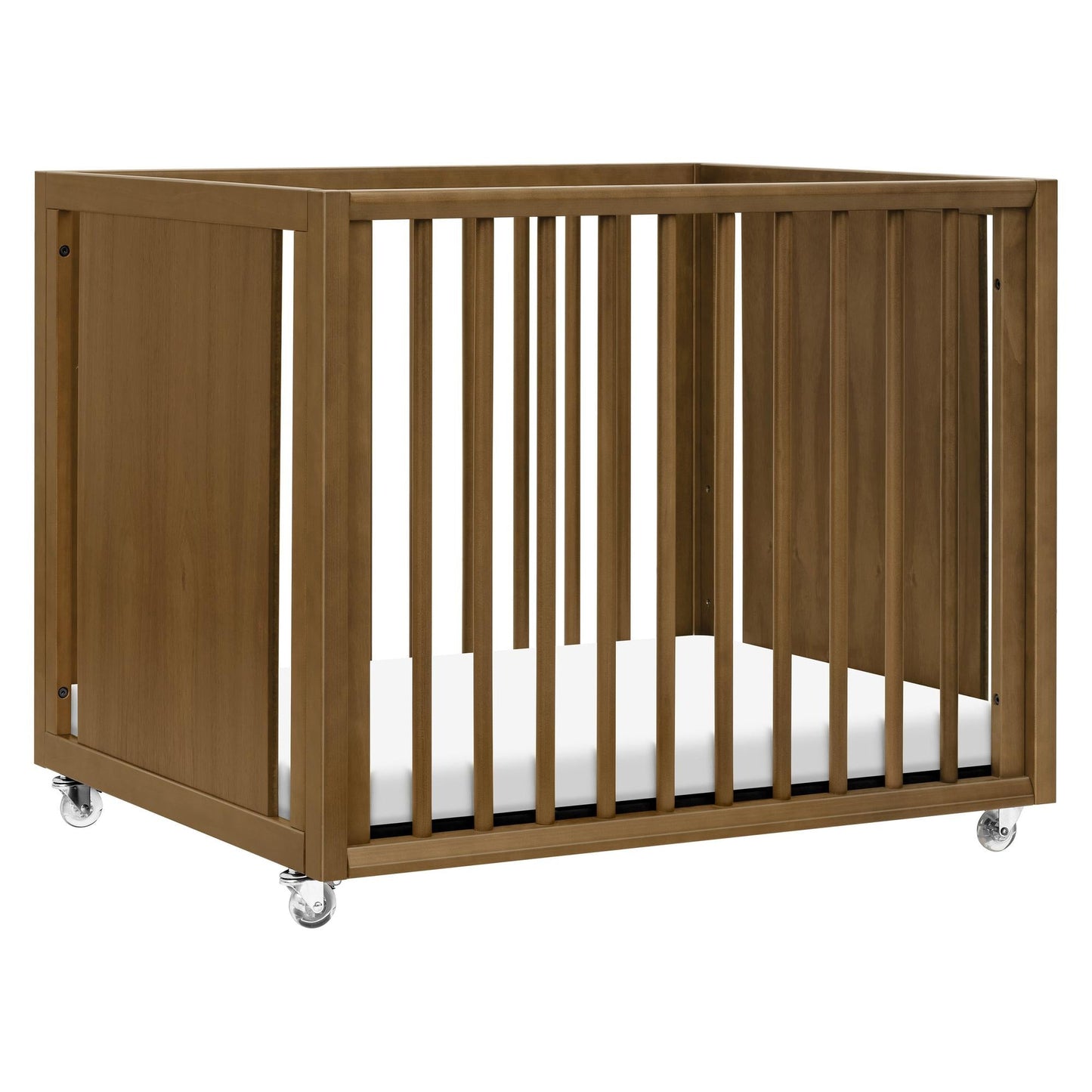 BABYLETTO PALMA 8-IN-1 CONVERTIBLE ALL-STAGES CRIB WITH BASSINET & TODDLER BED KIT