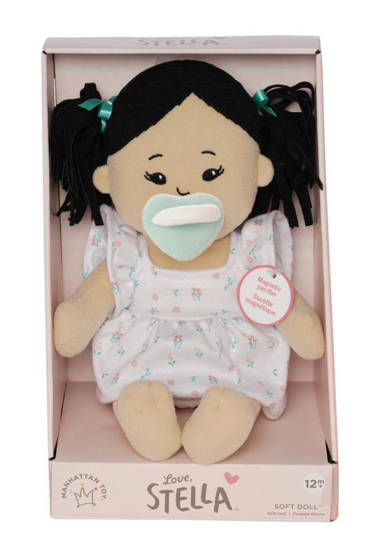 LOVE, STELLA DOLL LIGHT BEIGE WITH BLACK