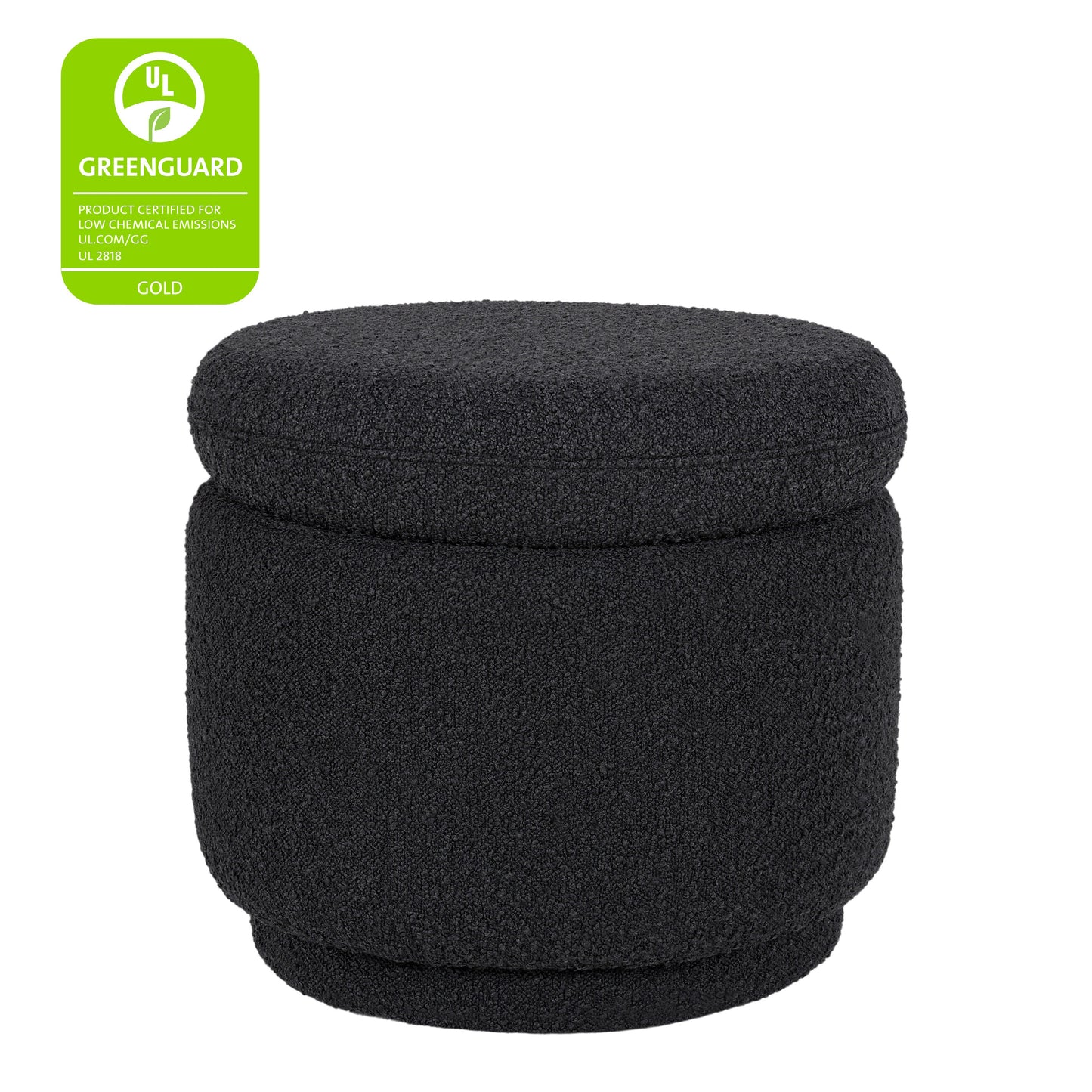 BABYLETTO ENOKI STORAGE OTTOMAN IN BOUCLE