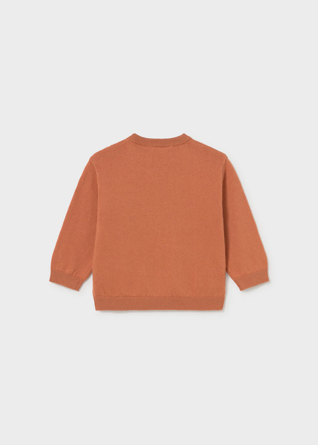 MAYORAL BABY ANIMAL INTARSIA SWEATER