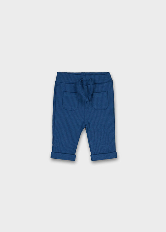 MAYORAL NEWBORN BOY RIBBED PANTS