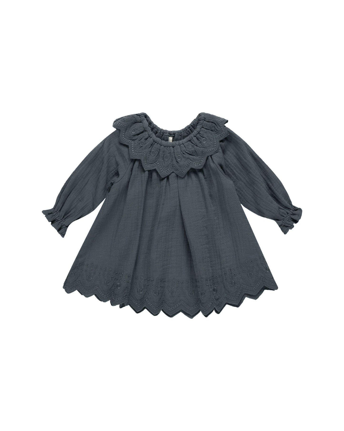 QUINCY MAE LONG SLEEVE ISLA DRESS INDIGO
