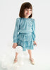 ABEL & LULA GIRL PLEATED KNIT SKIRT SET